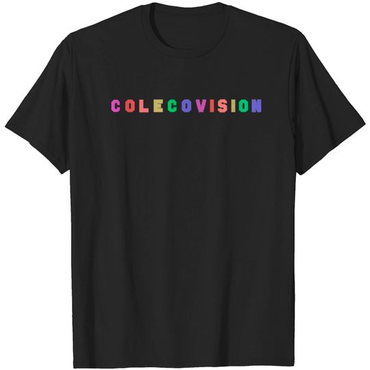 ColecoVision Vintage Style Logo T-Shirt, Retro 80s Tee