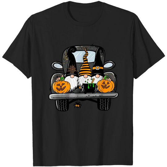 Halloween Truck Gnomes Hocus Pocus T Shirt