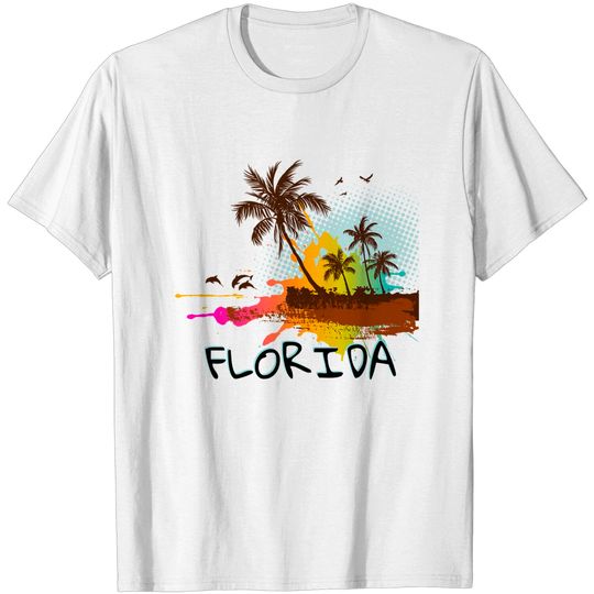 Florida Strong Men's T Shirt Art shirt for ocean lovers