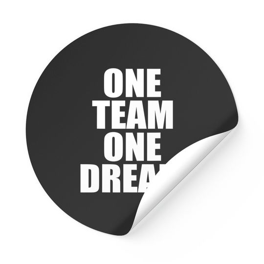 One Team One Dream Sport Cohesion Goal Stickers
