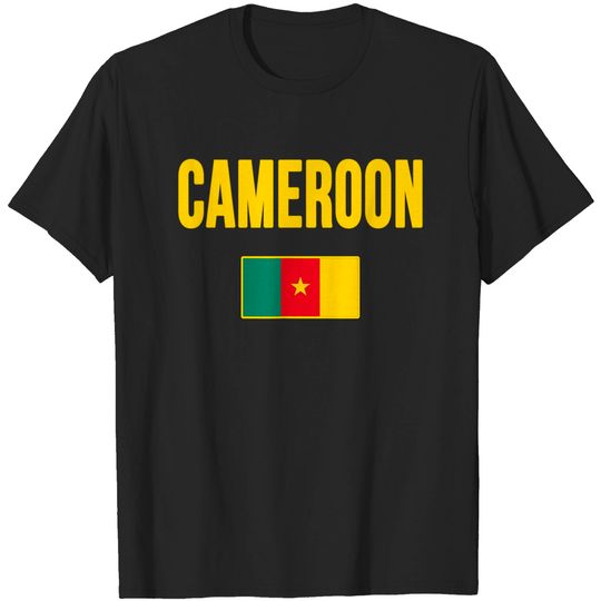 Cameroon T Shirt Cameroonian Flag