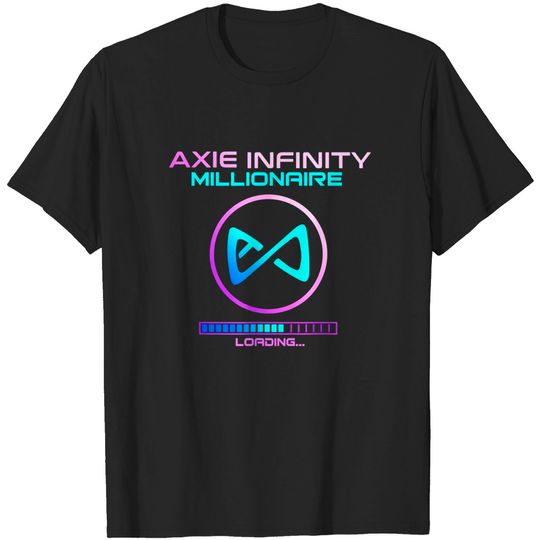 Axie Infinity Coin Game Shards Millionaire soon to the Moon! T-Shirt