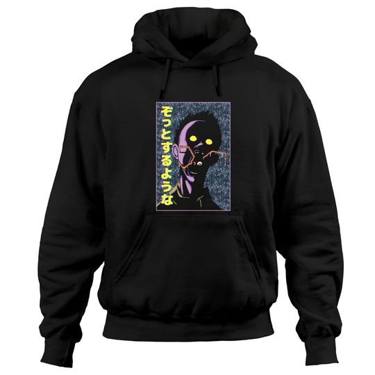 Creepy Crawly Little Things Horror Themed Anime Zombie Pullover Hoodie