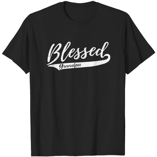 Men's T Shirt Blessed Grandpa
