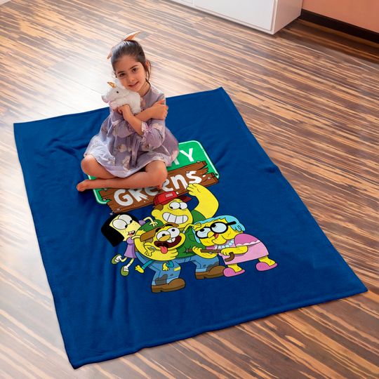 Channel Big City Greens Baby Blankets
