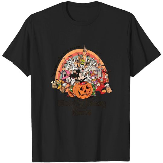 Vintage Walt Disney World Halloween shirt, Disney Halloween shirt