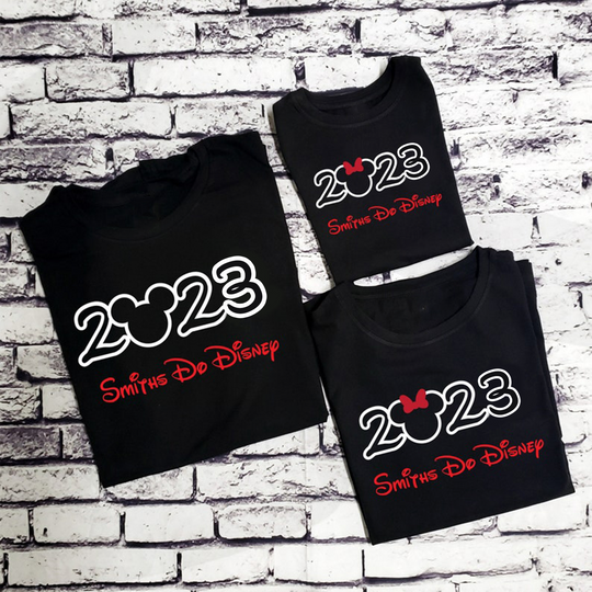 Matching 2023 Disney Family Vacation Personalized Your Family T Shirt