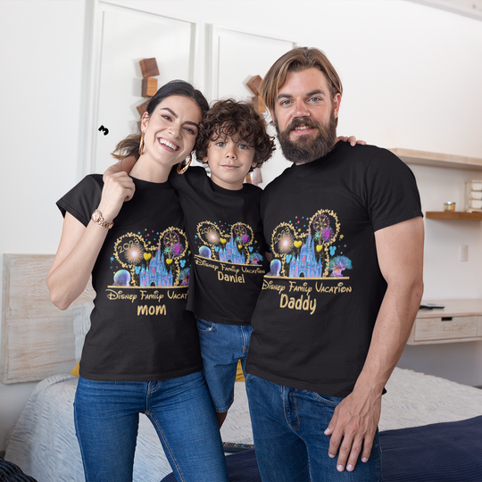 Custom Disney Family T-shirt, Disney Family Vacation 2023 shirts, Family Trip 2023 Shirt, Disney World Shirt, Disney Magical shirts