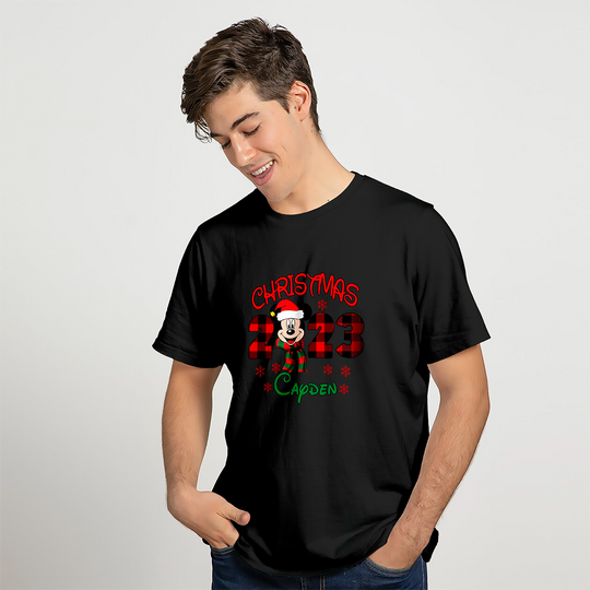 Disney Christmas 2023 Mickey And Minnie Family Matching T Shirt