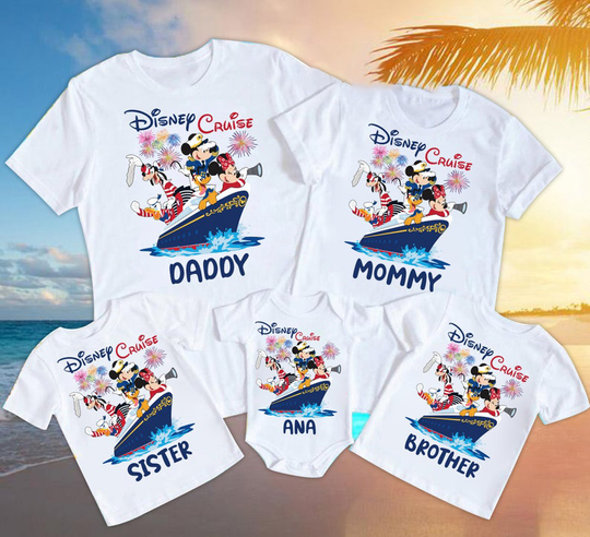 Personalized Disney Cruise Matching Family 2023 Shirt