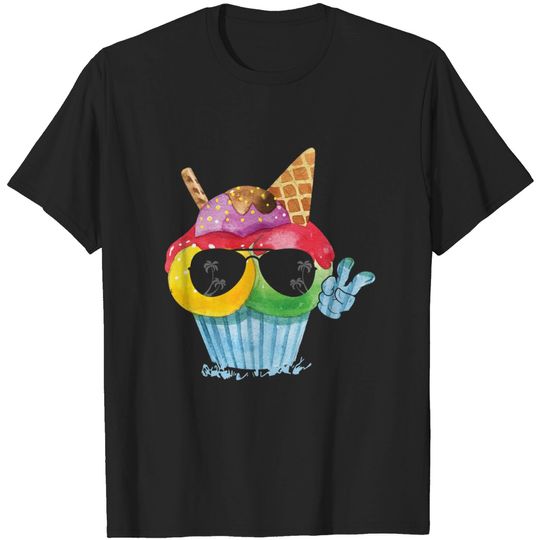 Ice Cream Lover Hello Summer - Ice Cream Lover - T-Shirt