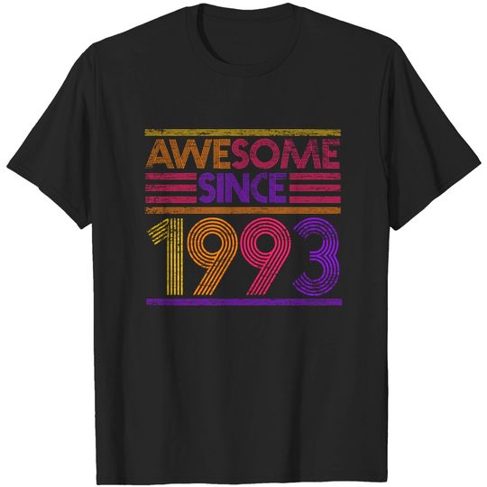 28th Birthday Awesome Since 1993 T Shirt