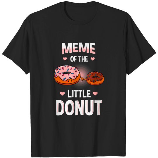 Meme Of The Little Donut Gender Reveal Announcement  T Shirt