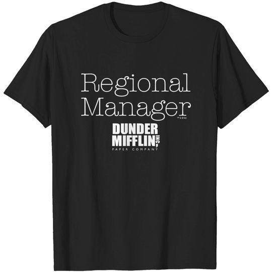 The Office Regional Manger Michael Scott Standard T-Shirt
