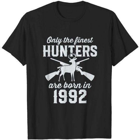 29 Year Old Deer Hunter 28th Birthday 1992 Hunting T Shirt