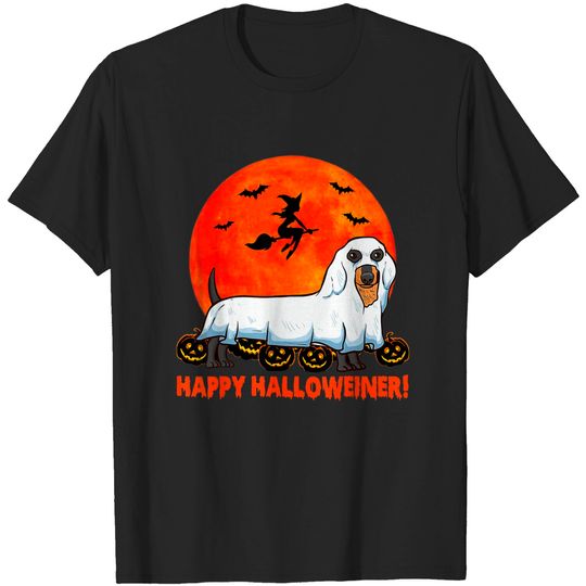 Happy Halloweiner Dachshund Halloween T-Shirt