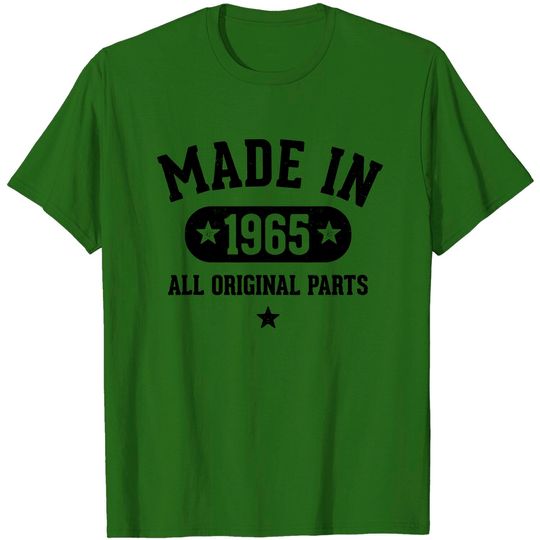 Retro 56th Birthday Shirt 56 Years Men Women Vintage 1965 T-Shirt