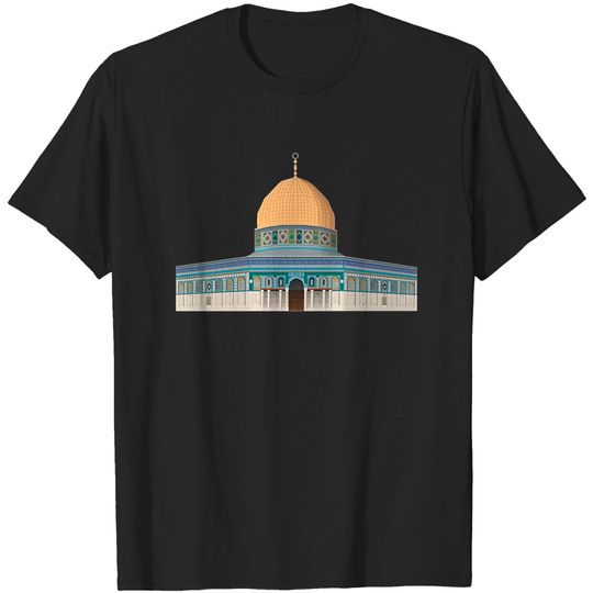 Aqsa Dome Of The Rock Funny Islamic Shahada T Shirt