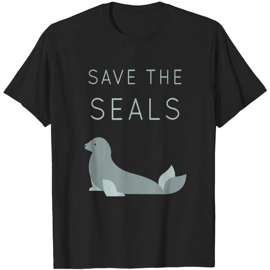 Save The Seals Shirt - Animal Rights Activist Nature T-shirt