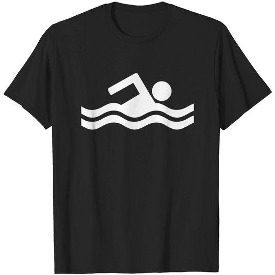 Swimming Symbol T Shirt