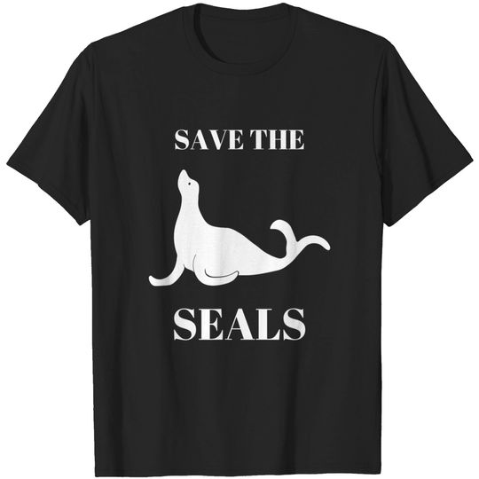 "Save The Seals" Activist Animal Rights Funny T-Shirt