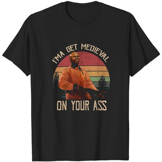 Marsellus Wallace I'ma Get Medieval On Your As Circle Unisex Tshirt