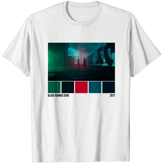 Blade Runner 2049 Color Palette - Movie Art - T-Shirt