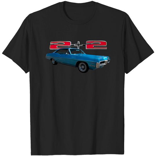 1967 Pontiac Catalina 2+2 on back - Catalina - T-Shirt