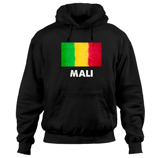 Malian Mali Flag Pullover Hoodie