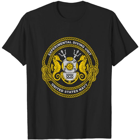 US Navy Deep Sea Diver Experimental Unit - Us Navy Deep Sea Diver - T-Shirt