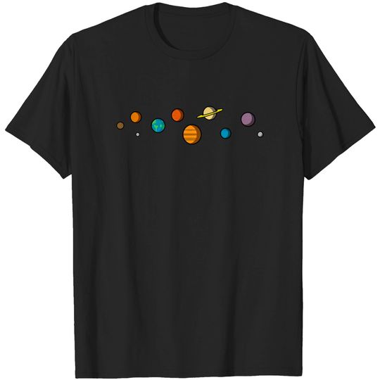 Solar System - Planets - T-Shirt