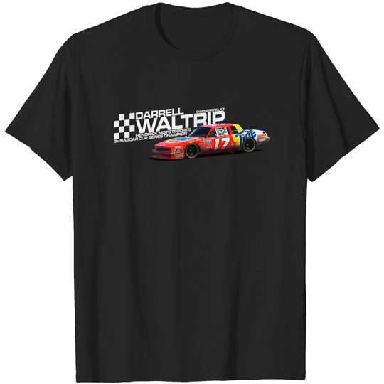 RETRO: Waltrip 1987 - Race Car - T-Shirt