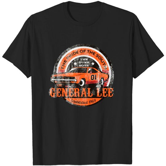 The General Lee, distressed - Dukes Of Hazzard - T-Shirt