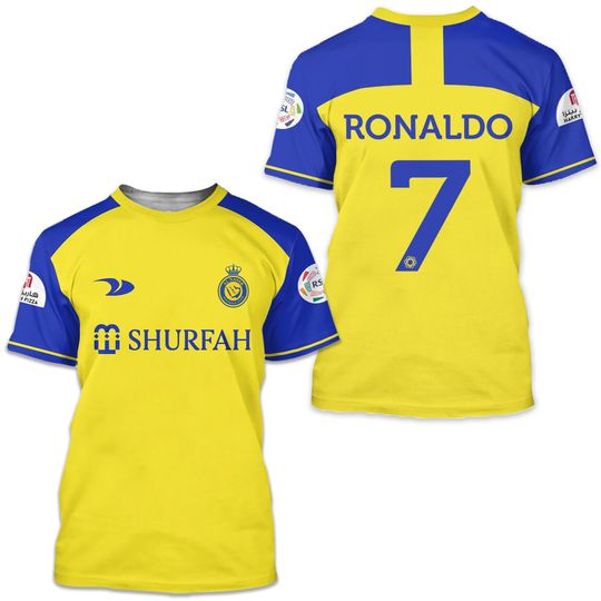 C Ronaldo Jersey 2023 Al-Nassr Soccer Jersey Shirt