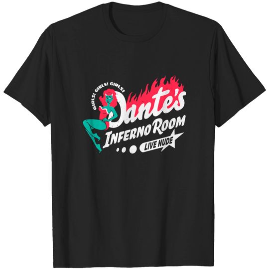 Dantes Inferno Room - Pin Up - T-Shirt