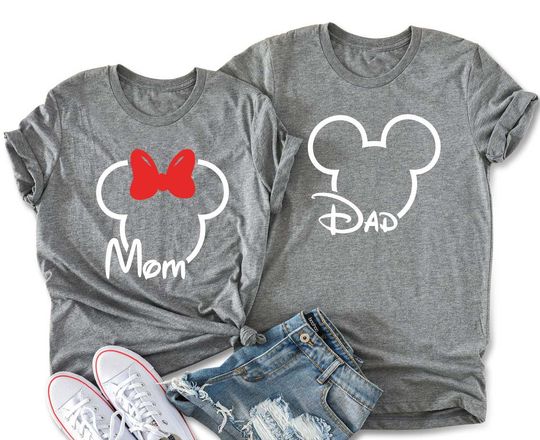 Mickey And Minnie Couple Matching T Shirt