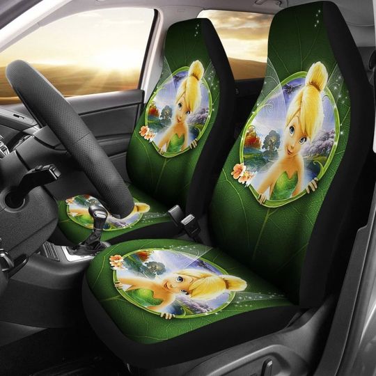 Tinker Bell Car Seat Covers, Cartoon Disney Car Seat Covers
