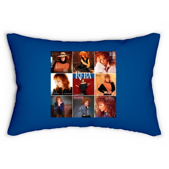 Reba All Greatest Albums Classic Lumbar Pillows