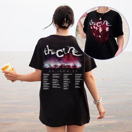 The Cure 2023 North American Tour Dates T-Shirt, The Cure Shows of a Lost World US Tour 2023 T-Shirt