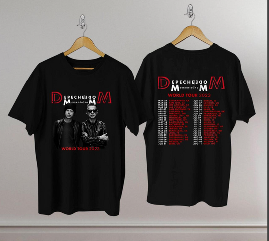 Depeche Mode Memento Mori Tour 2023 T-shirt