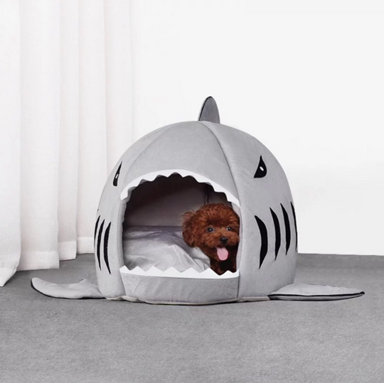 Dog House Shark For Large Dogs Tent High Quality Warm Cotton Small Dog Cat Bed Puppy House Nonslip Bottom dog beds Pet Product