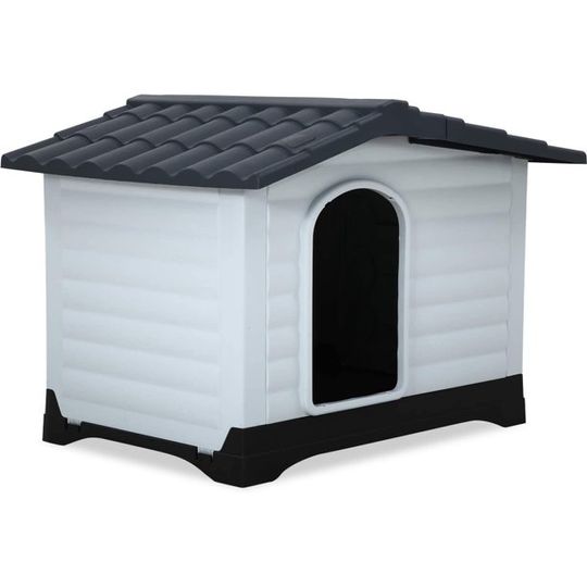 Dog House for Small, Medium and Large Dogs, Plastic, 26 Inch High