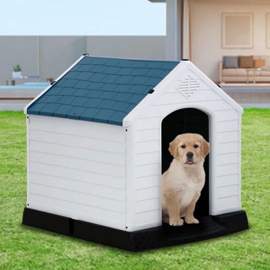 Pet House for Small Dogs, Small, Plastic, Waterproof, 28"
