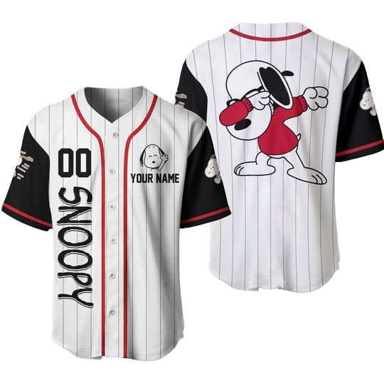 Snoopy Dog Baseball Jersey
