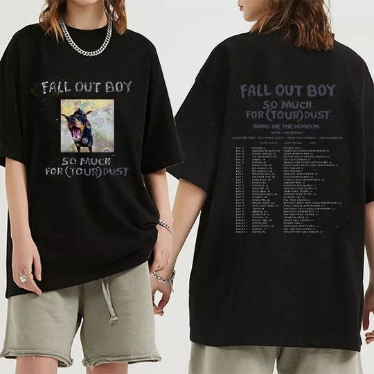 Fall Out Boy 2023 Tour Shirt, Fall Out Boy Band Fan Shirt, So Much (For) Stardust Tour Shirt