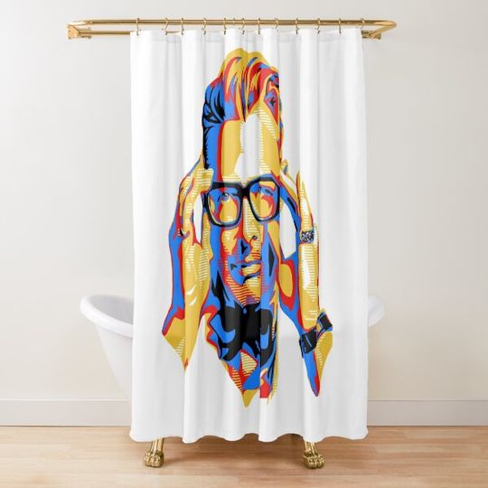 Jeff Goldblum Rainbow Classic Shower Curtain