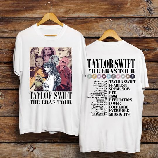 Taylor The Eras Tour Both Sides Shirt, The Eras Tour 2023 Tshirt, Taylo version Shirt