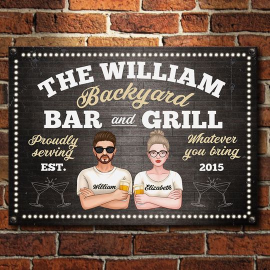 Backyard Bar & Grill - Proudly Serving Whatever You Bring