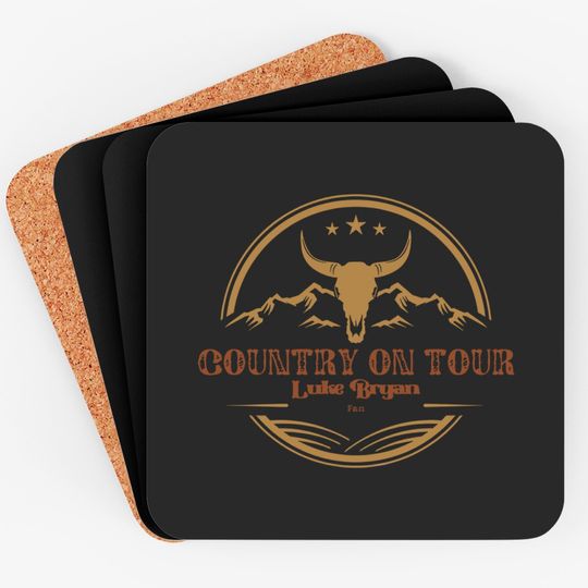Luke Bryan Country Coasters | Luke Bryan Concert Coasters