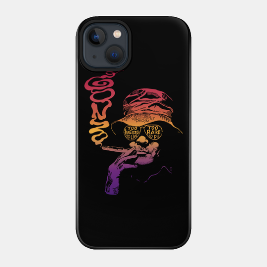 Psychedelic Gonzo - Hunter S Thompson - Phone Case